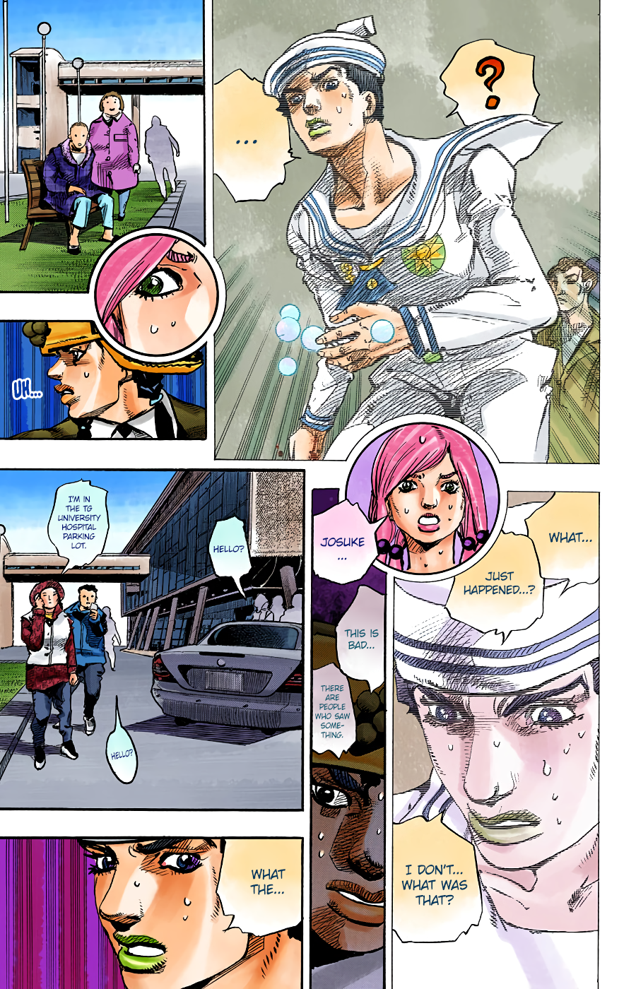 JoJo's Bizarre Adventure, Part 8: JoJolion Colored Manga