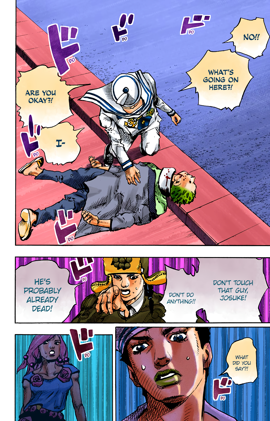 JoJo's Bizarre Adventure, Part 8: JoJolion Colored Manga