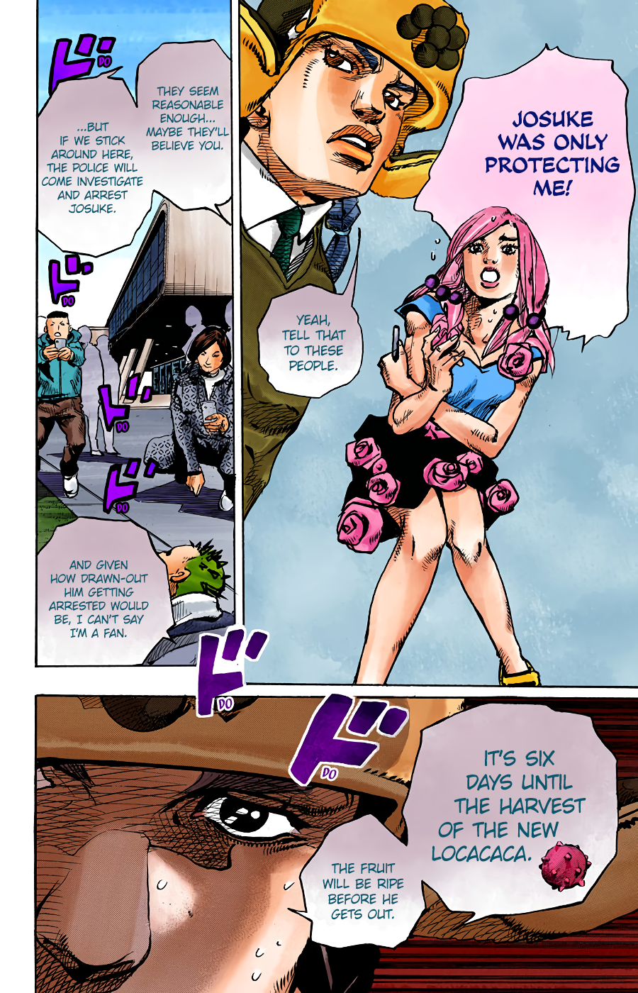 JoJo's Bizarre Adventure, Part 8: JoJolion Colored Manga