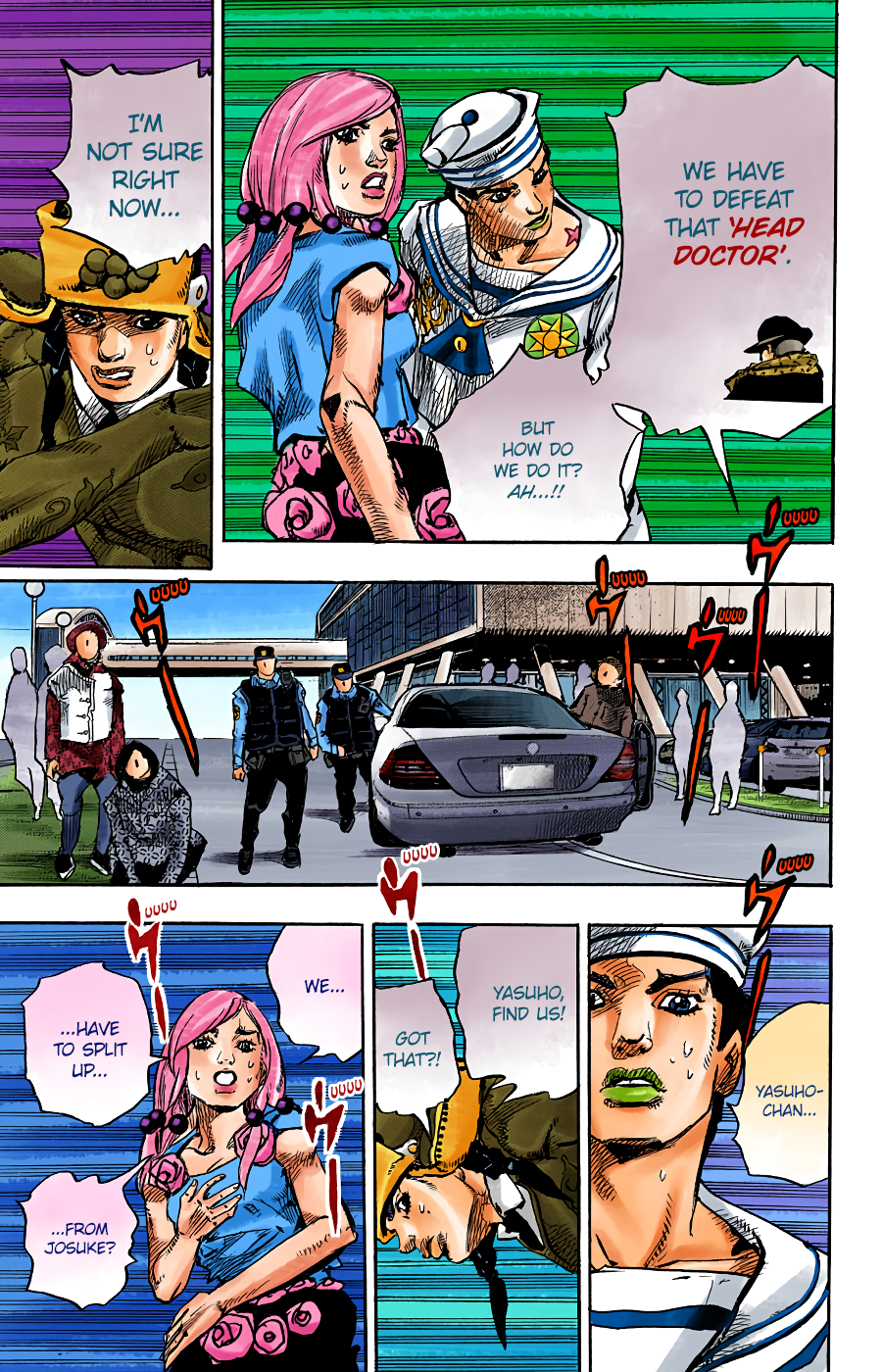 JoJo's Bizarre Adventure, Part 8: JoJolion Colored Manga