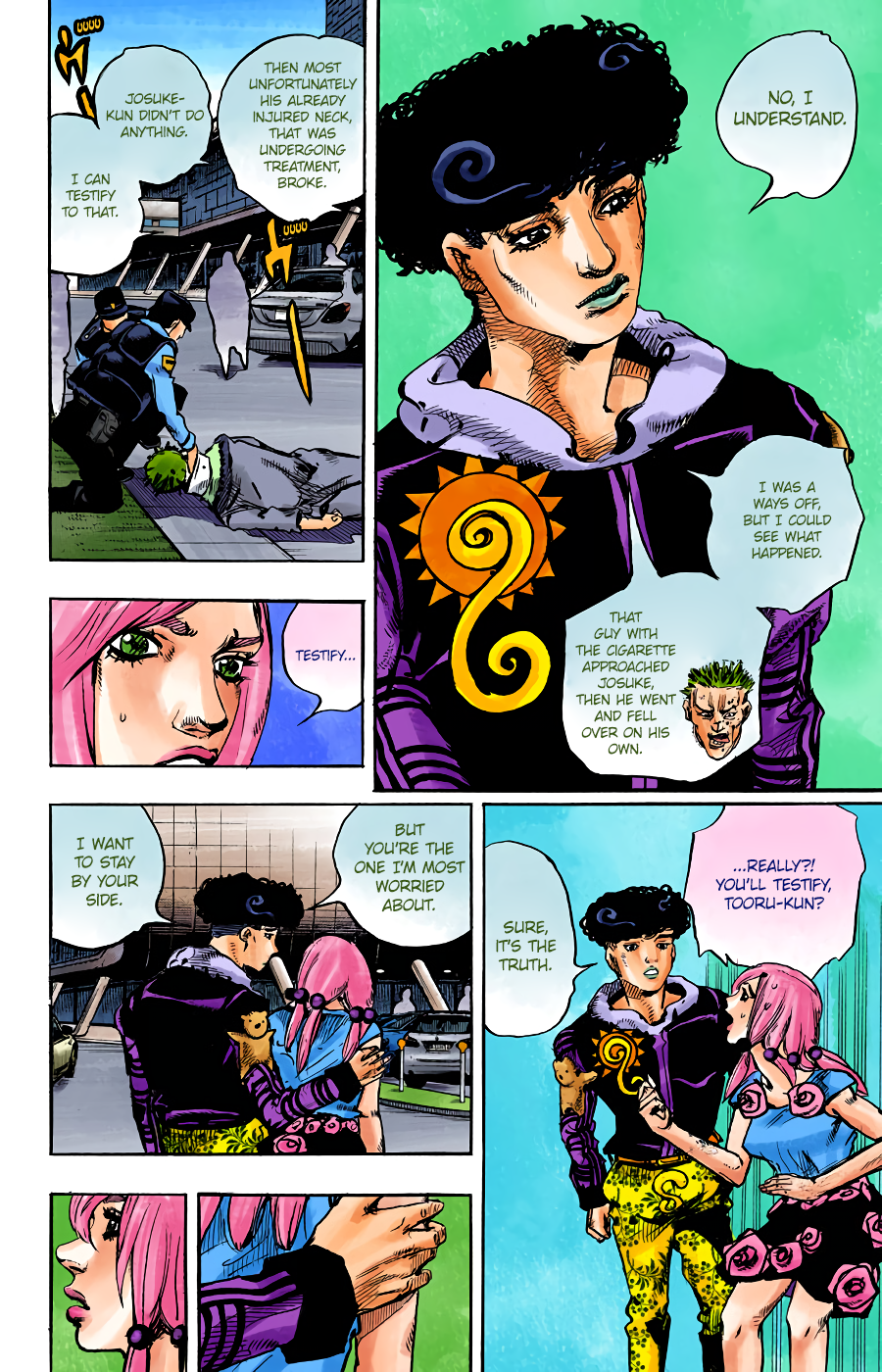 JoJo's Bizarre Adventure, Part 8: JoJolion Colored Manga