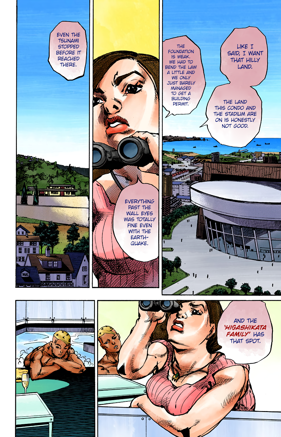JoJo's Bizarre Adventure, Part 8: JoJolion Colored Manga