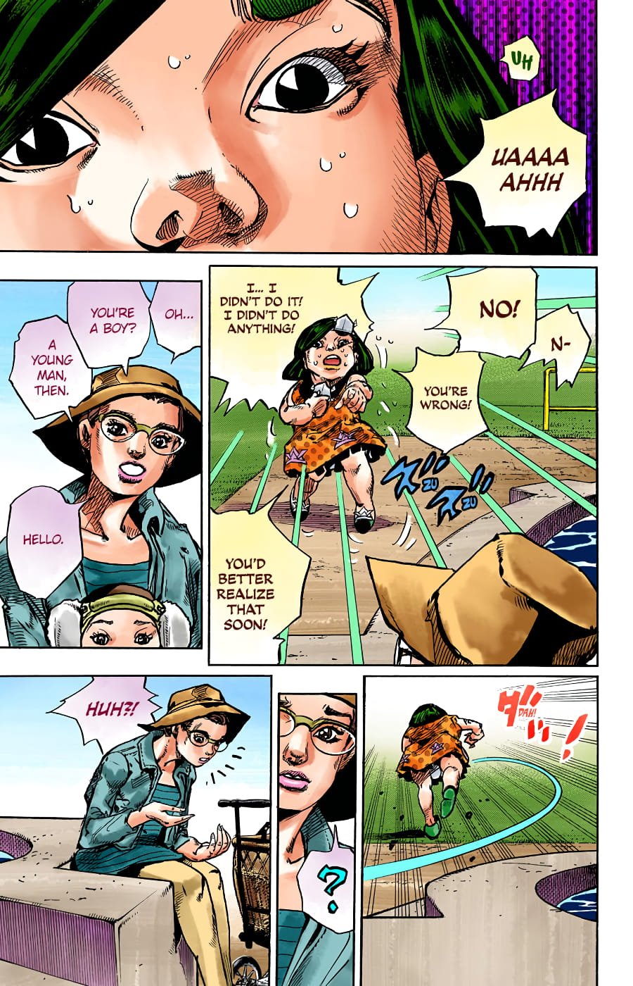 JoJo's Bizarre Adventure, Part 8: JoJolion Colored Manga