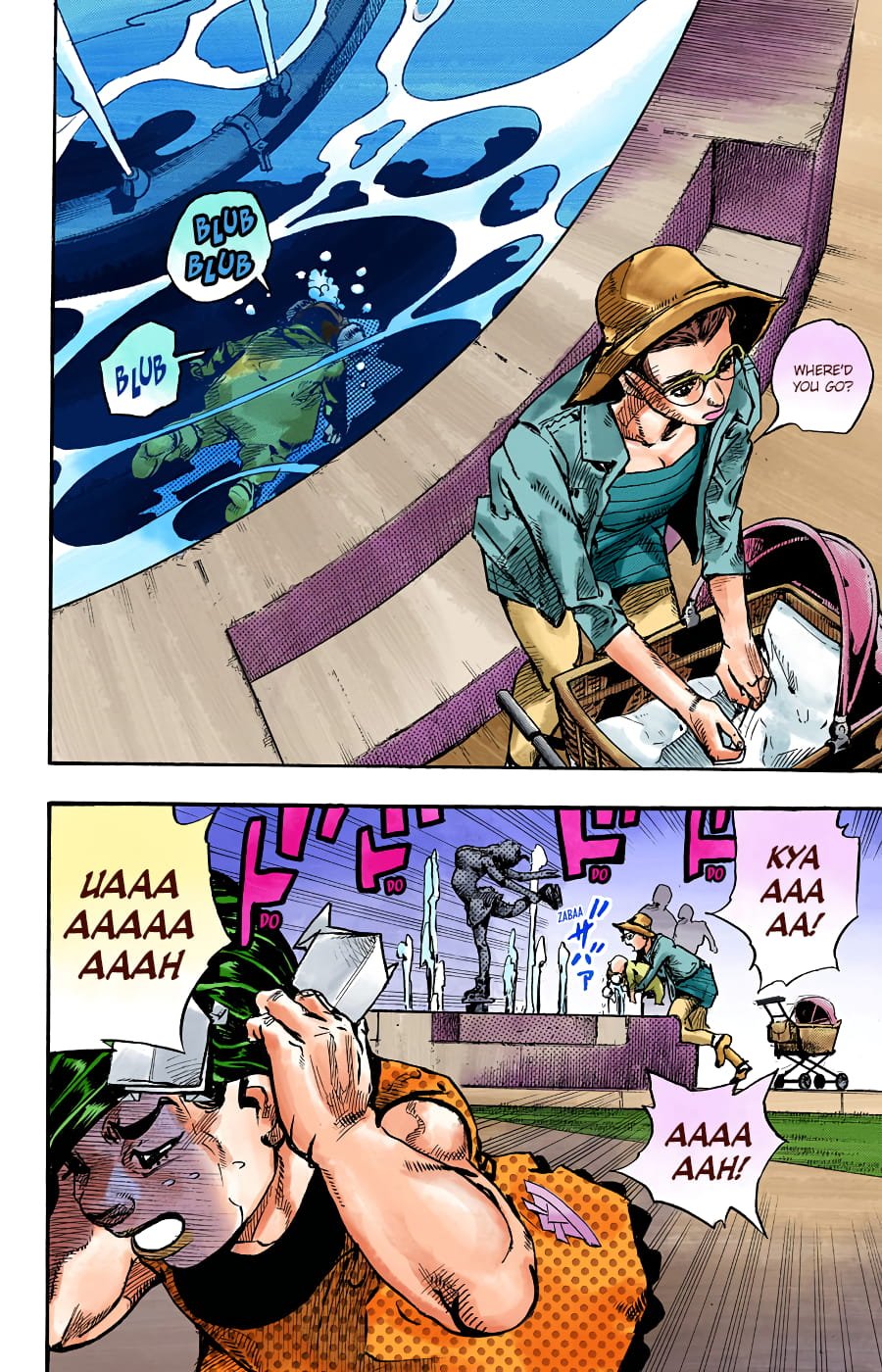JoJo's Bizarre Adventure, Part 8: JoJolion Colored Manga