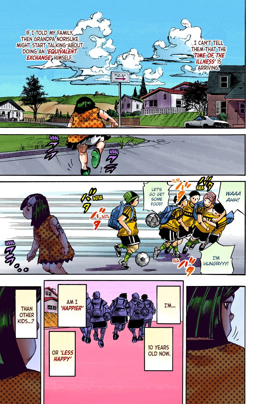 JoJo's Bizarre Adventure, Part 8: JoJolion Colored Manga
