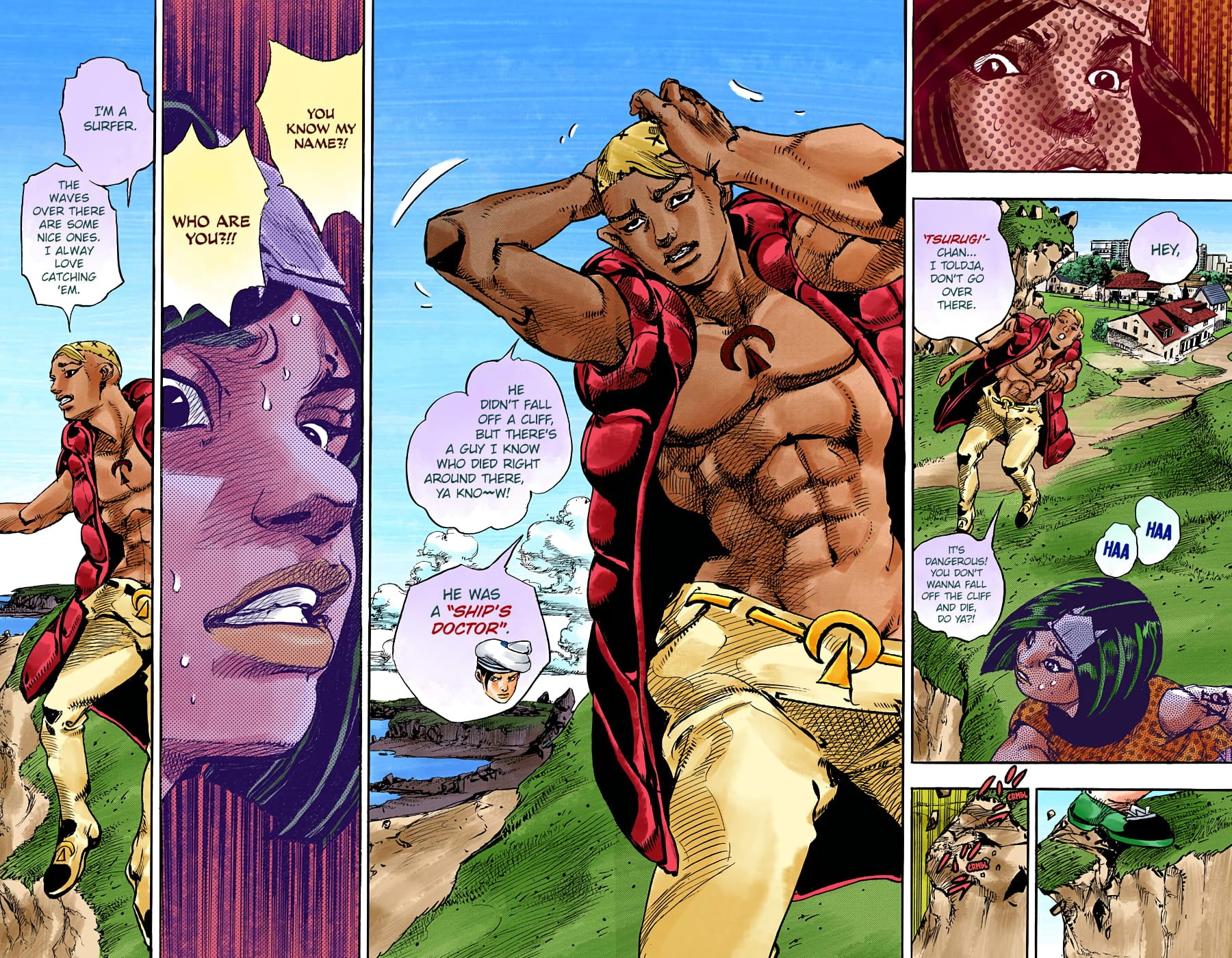 JoJo's Bizarre Adventure, Part 8: JoJolion Colored Manga