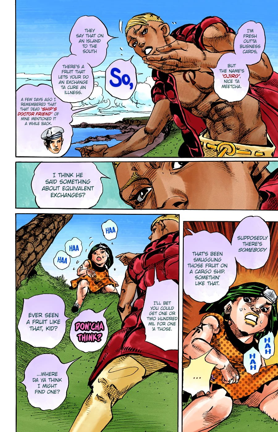 JoJo's Bizarre Adventure, Part 8: JoJolion Colored Manga