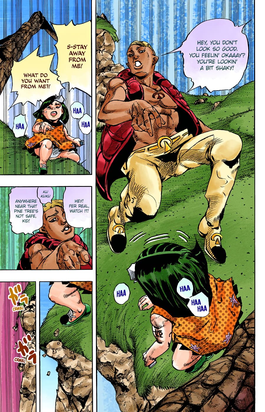 JoJo's Bizarre Adventure, Part 8: JoJolion Colored Manga