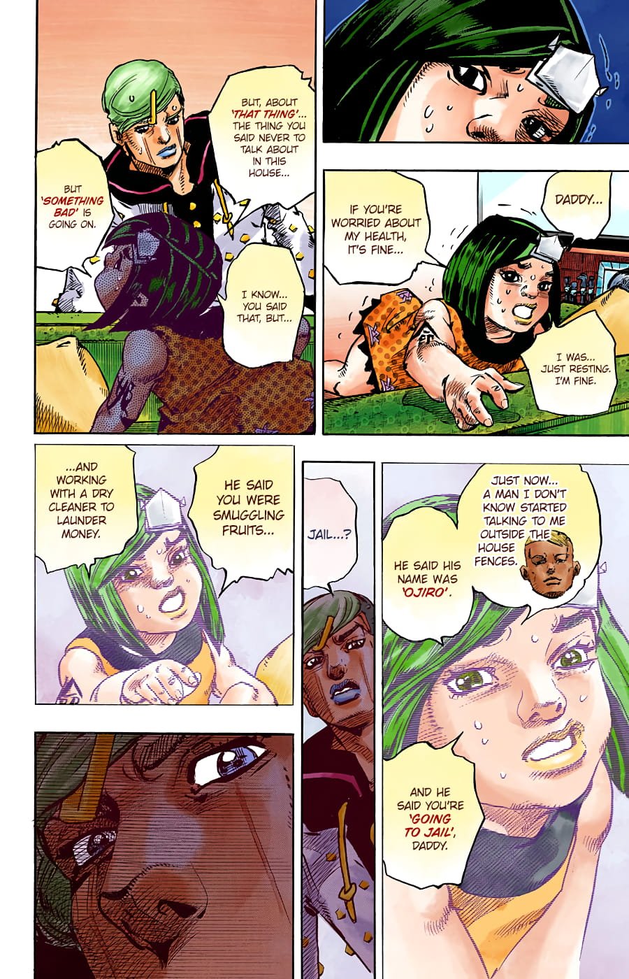 JoJo's Bizarre Adventure, Part 8: JoJolion Colored Manga