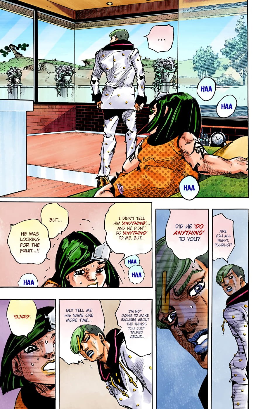 JoJo's Bizarre Adventure, Part 8: JoJolion Colored Manga