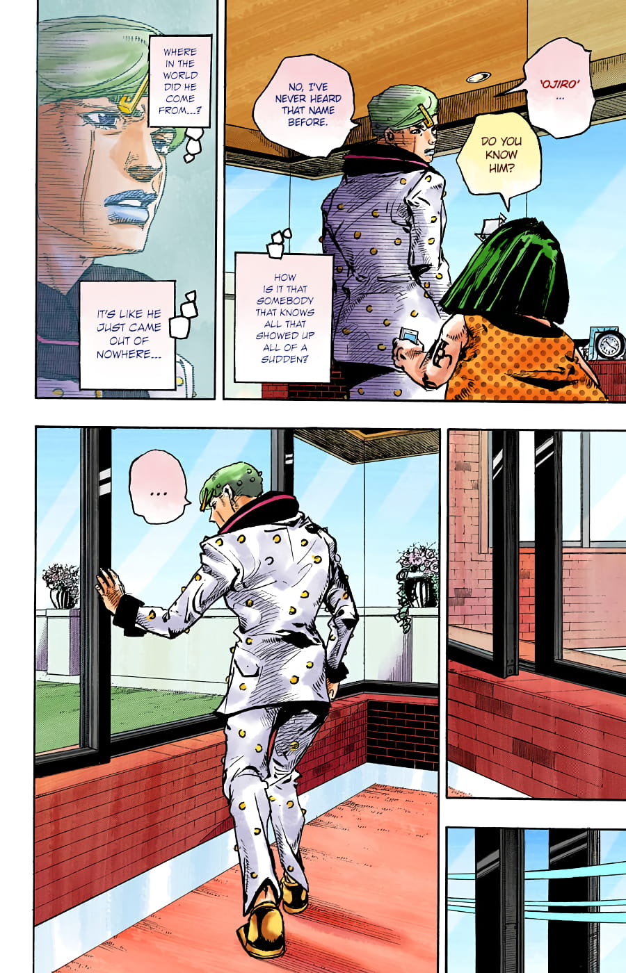 JoJo's Bizarre Adventure, Part 8: JoJolion Colored Manga
