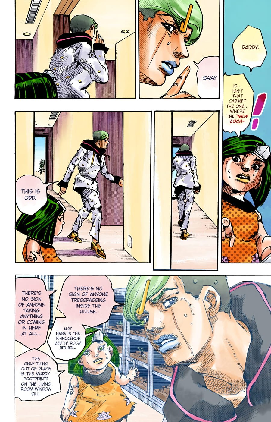 JoJo's Bizarre Adventure, Part 8: JoJolion Colored Manga