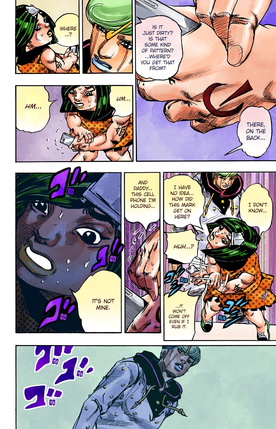 JoJo's Bizarre Adventure, Part 8: JoJolion Colored Manga