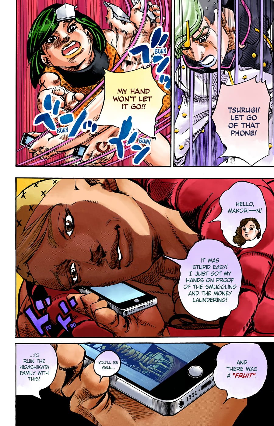 JoJo's Bizarre Adventure, Part 8: JoJolion Colored Manga