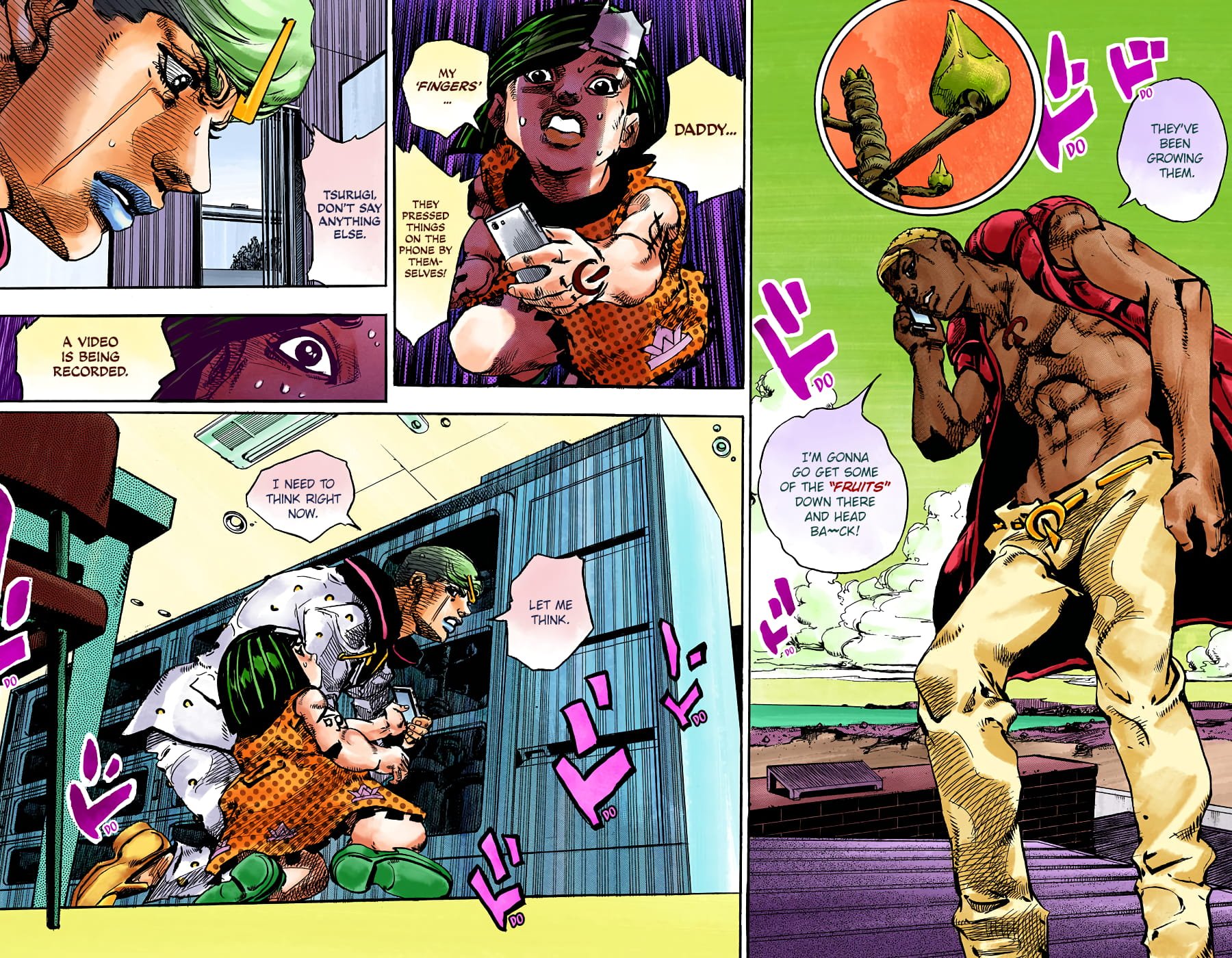 JoJo's Bizarre Adventure, Part 8: JoJolion Colored Manga