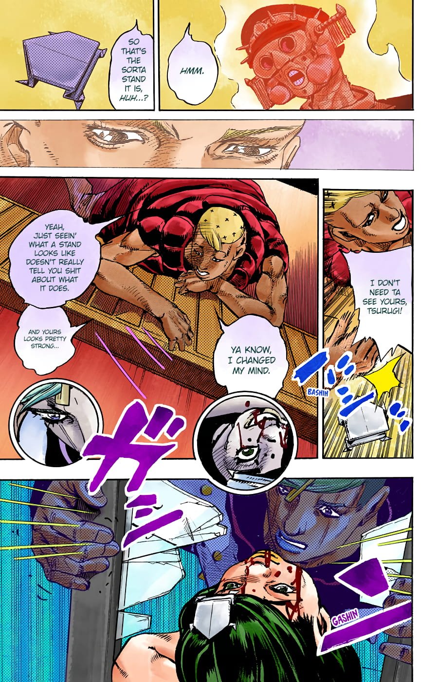 JoJo's Bizarre Adventure, Part 8: JoJolion Colored Manga