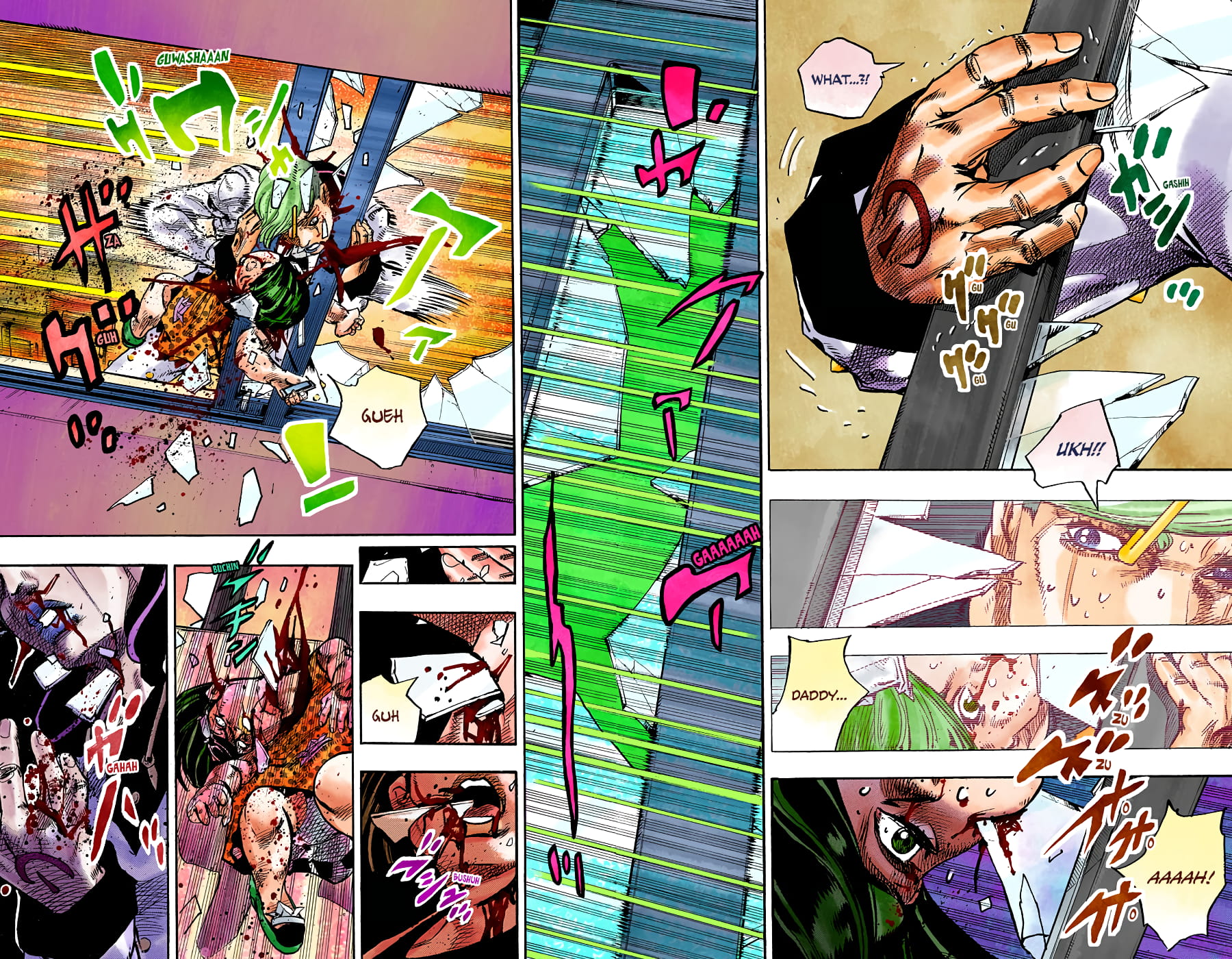 JoJo's Bizarre Adventure, Part 8: JoJolion Colored Manga