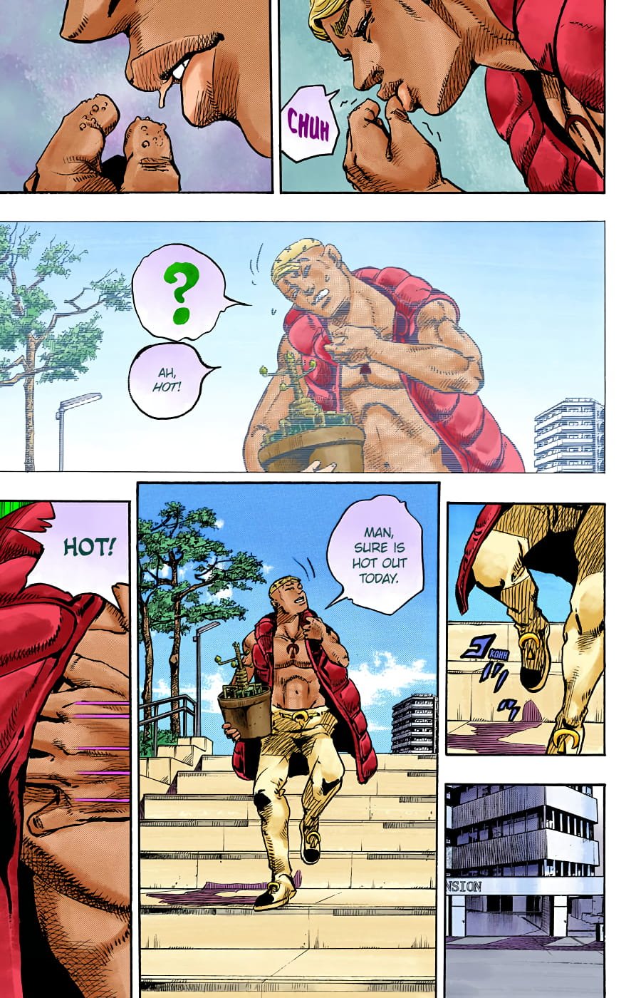 JoJo's Bizarre Adventure, Part 8: JoJolion Colored Manga