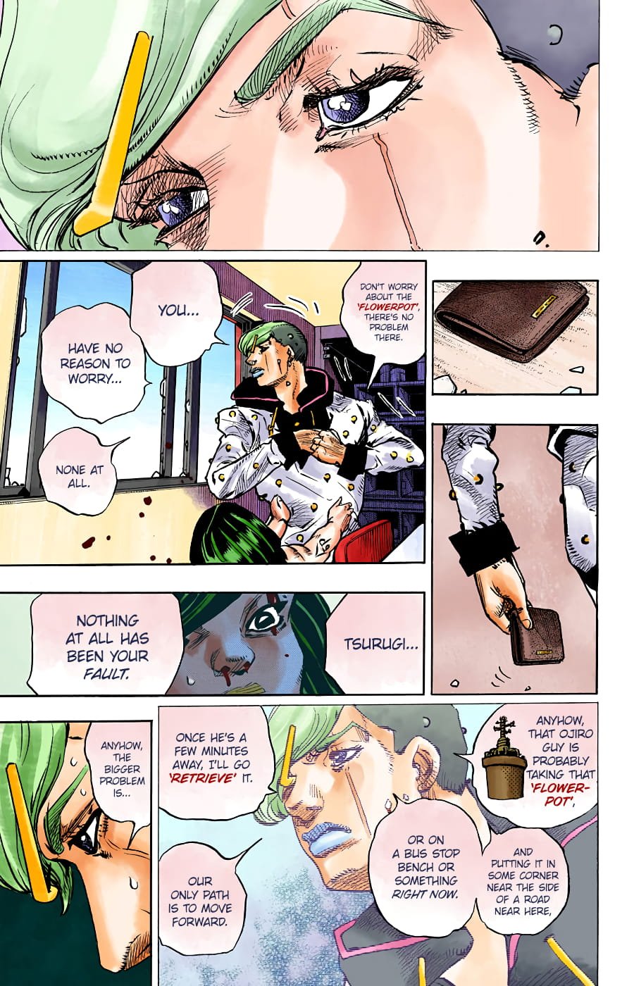 JoJo's Bizarre Adventure, Part 8: JoJolion Colored Manga