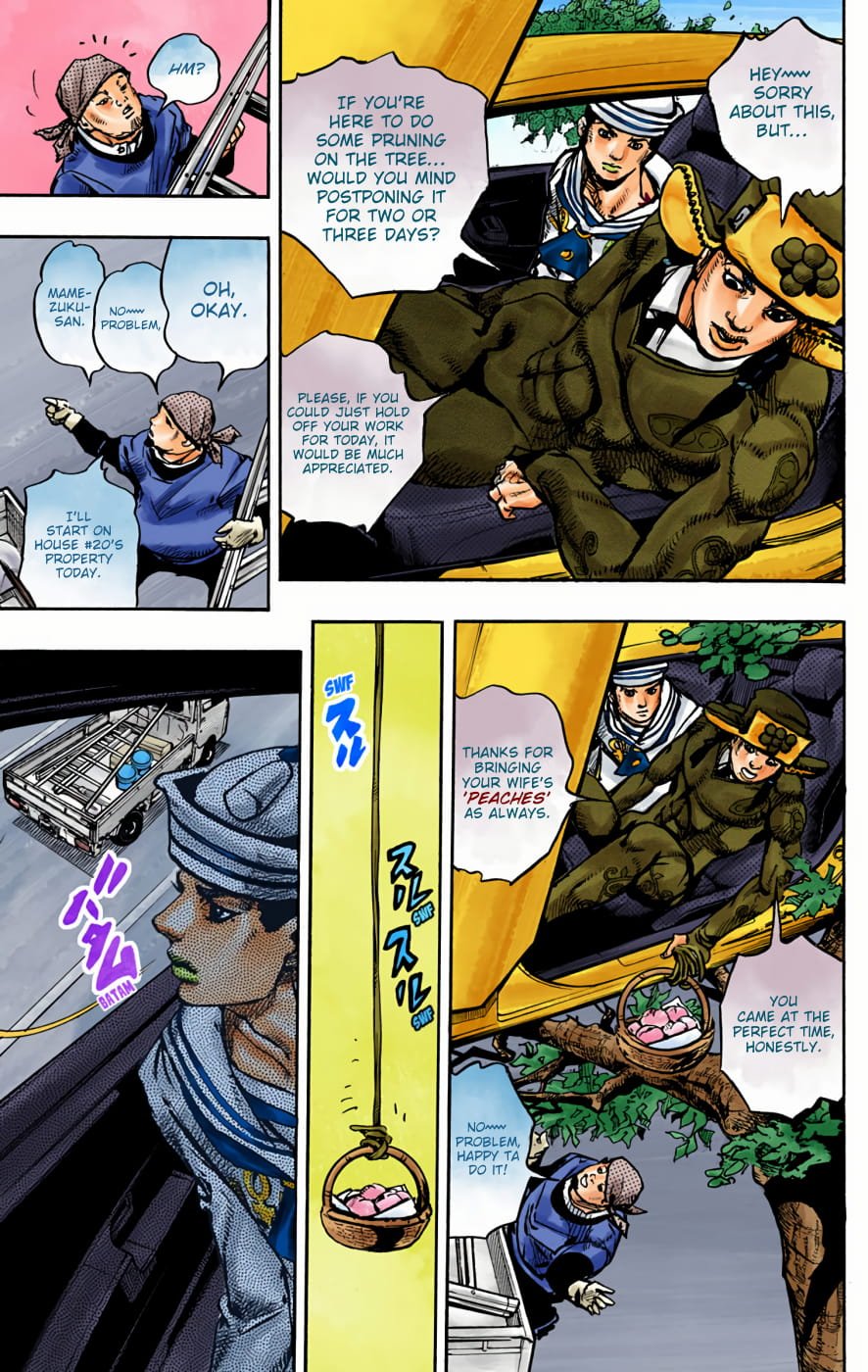 JoJo's Bizarre Adventure, Part 8: JoJolion Colored Manga