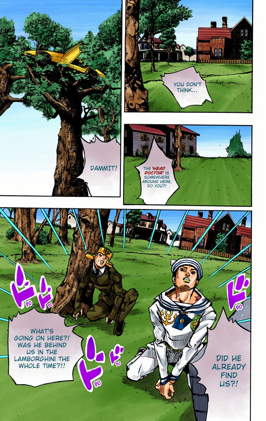 JoJo's Bizarre Adventure, Part 8: JoJolion Colored Manga