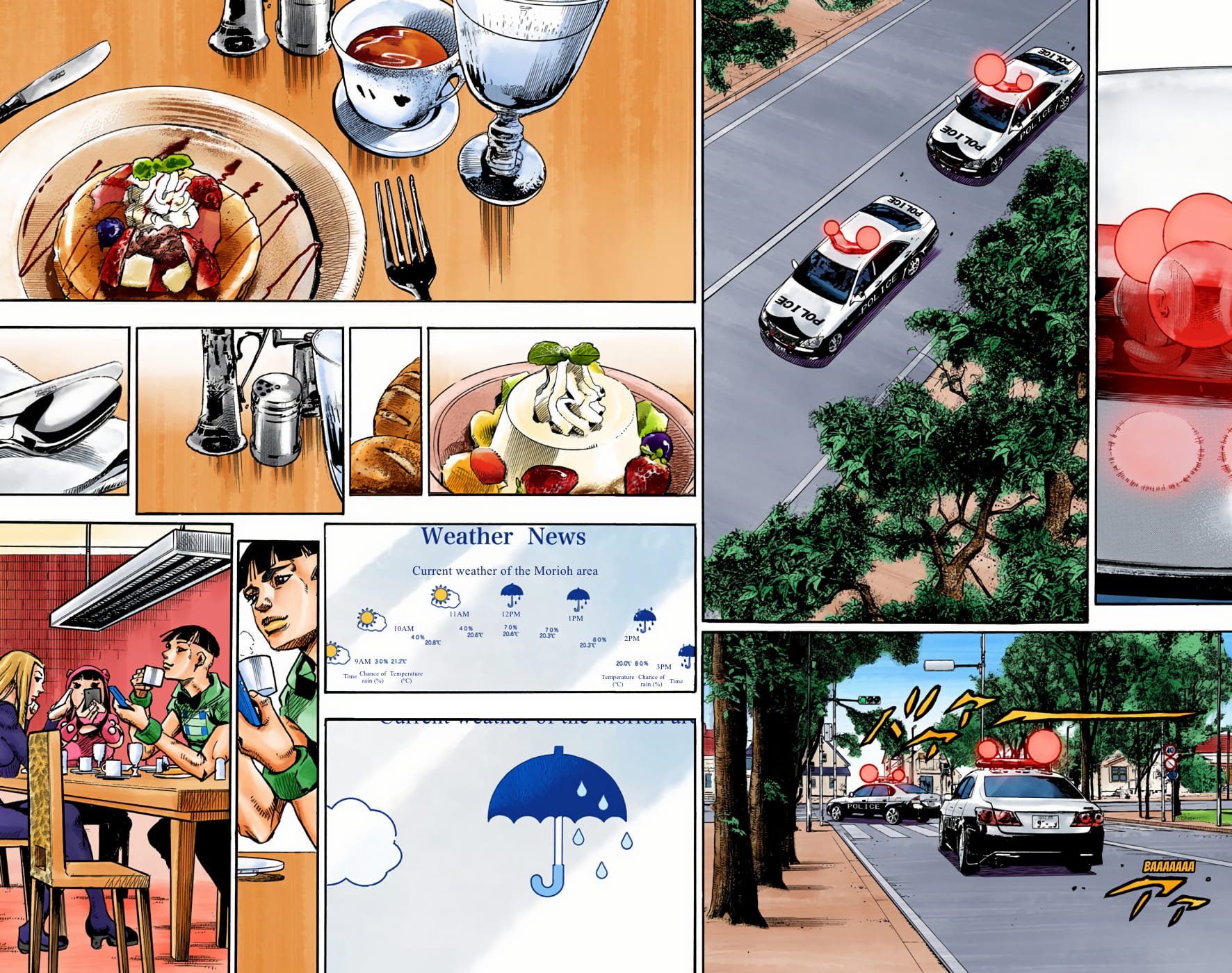 JoJo's Bizarre Adventure, Part 8: JoJolion Colored Manga