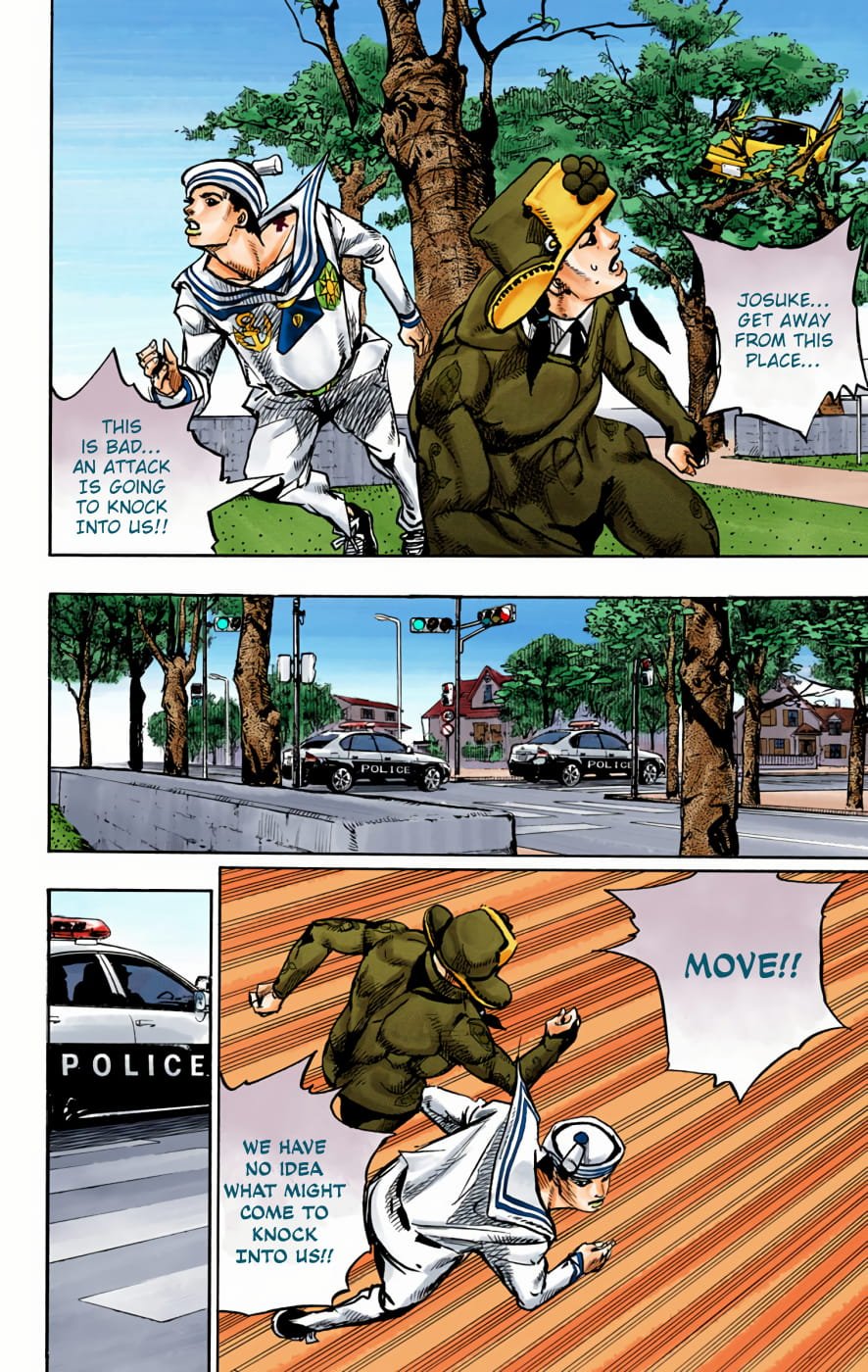 JoJo's Bizarre Adventure, Part 8: JoJolion Colored Manga