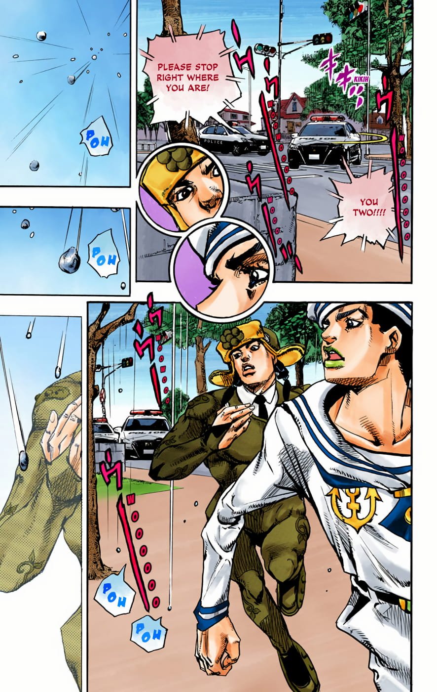 JoJo's Bizarre Adventure, Part 8: JoJolion Colored Manga