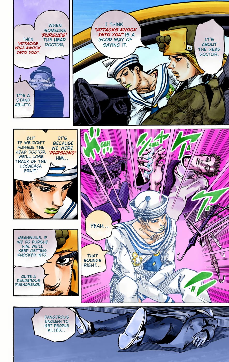 JoJo's Bizarre Adventure, Part 8: JoJolion Colored Manga