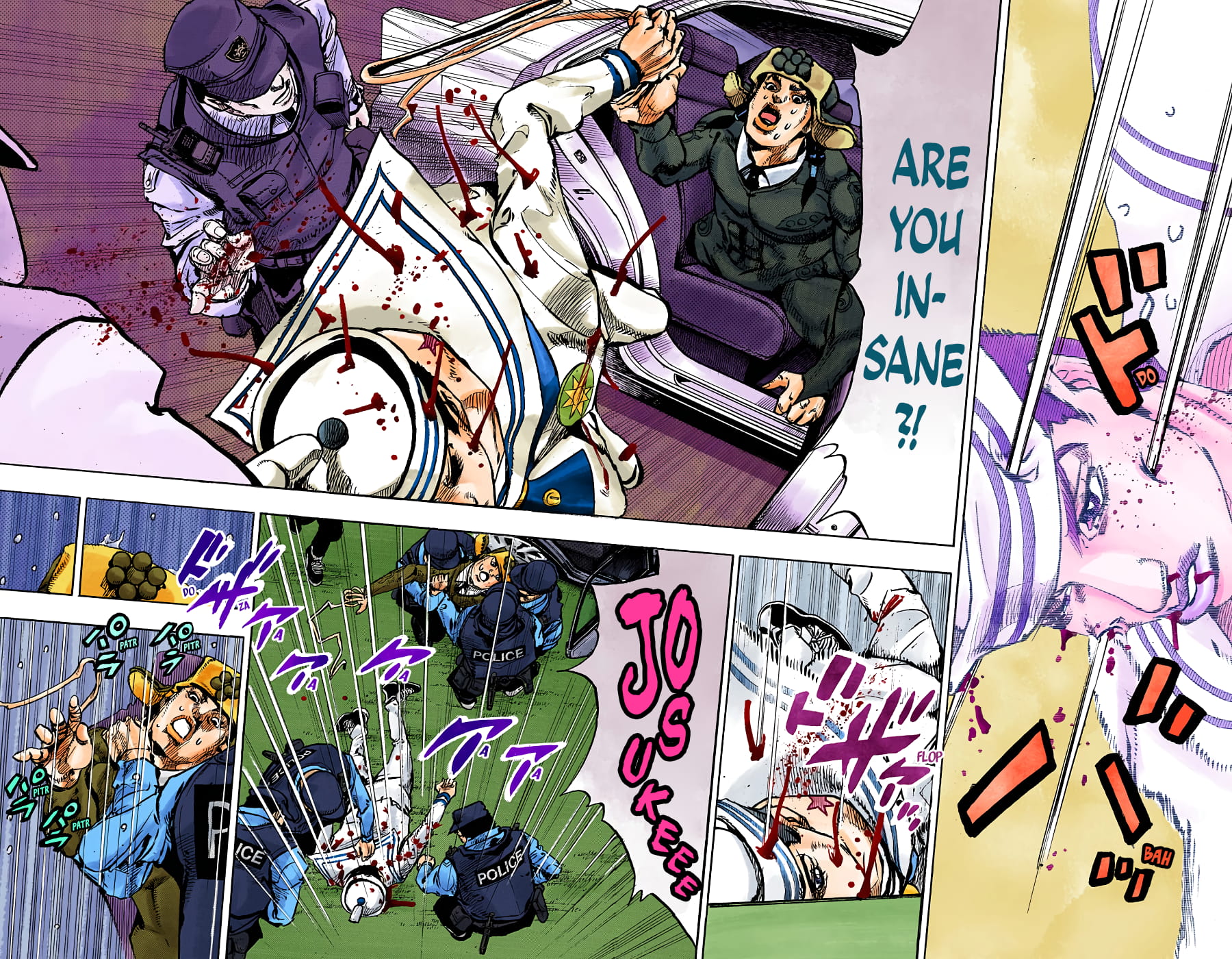 JoJo's Bizarre Adventure, Part 8: JoJolion Colored Manga