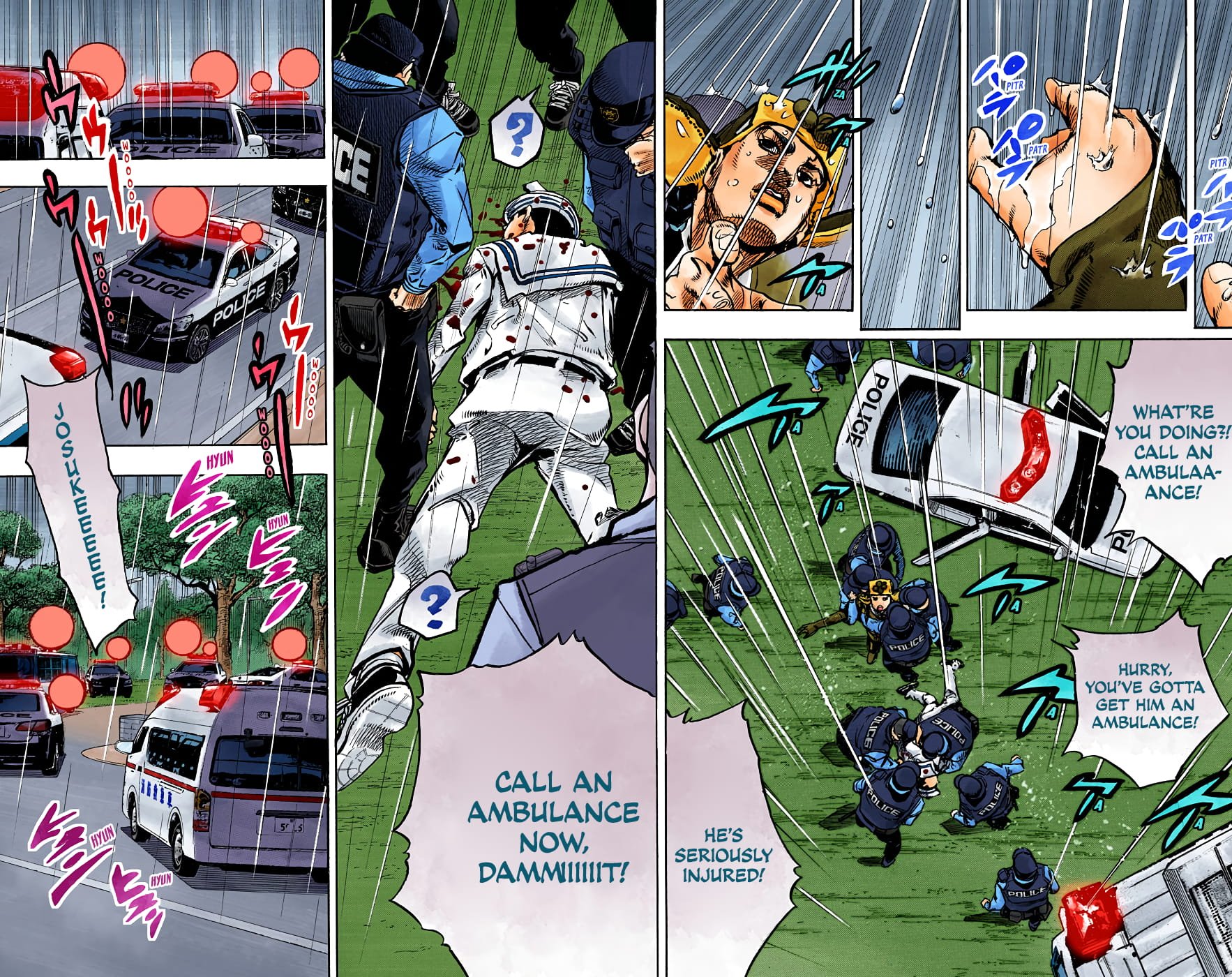 JoJo's Bizarre Adventure, Part 8: JoJolion Colored Manga