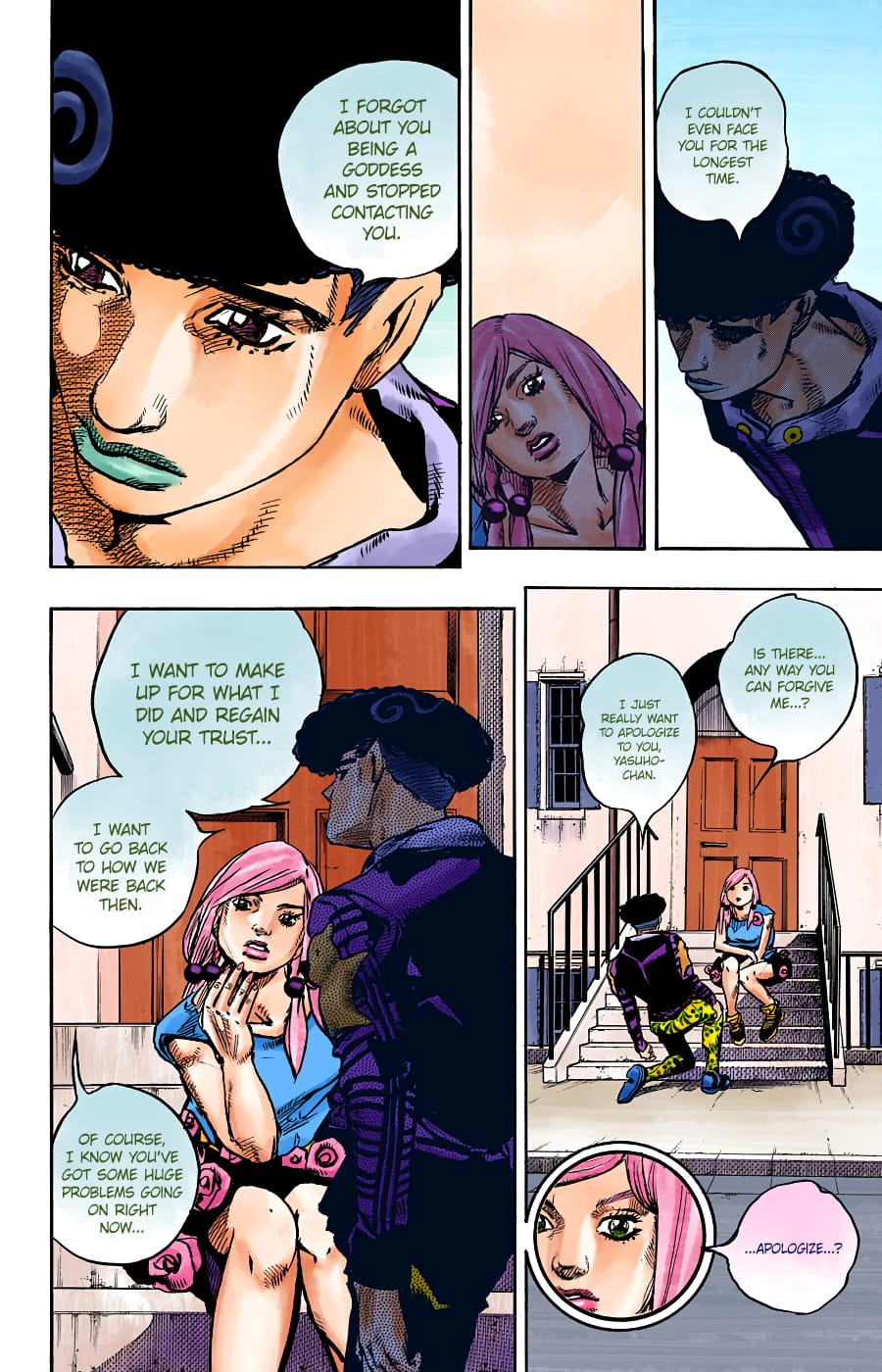 JoJo's Bizarre Adventure, Part 8: JoJolion Colored Manga