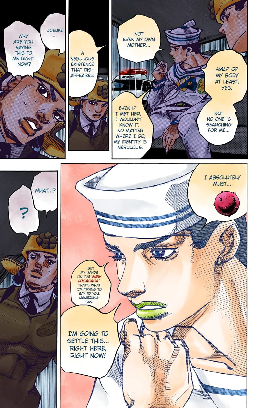 JoJo's Bizarre Adventure, Part 8: JoJolion Colored Manga