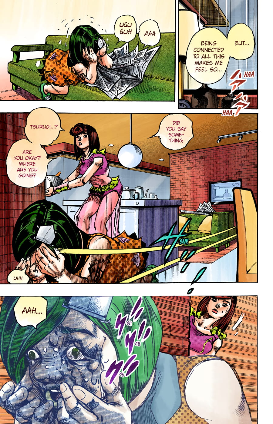 JoJo's Bizarre Adventure, Part 8: JoJolion Colored Manga