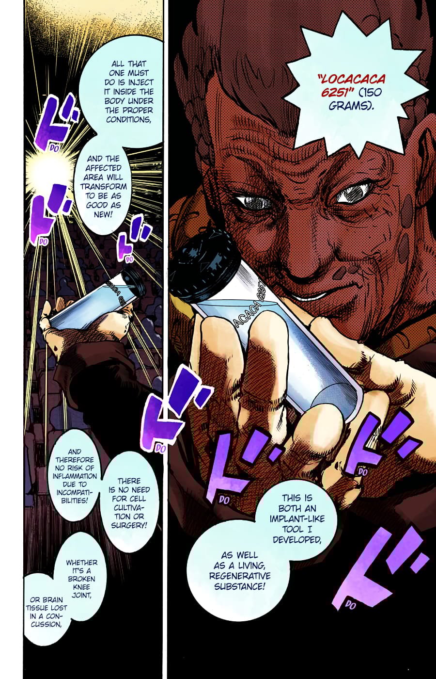 JoJo's Bizarre Adventure, Part 8: JoJolion Colored Manga