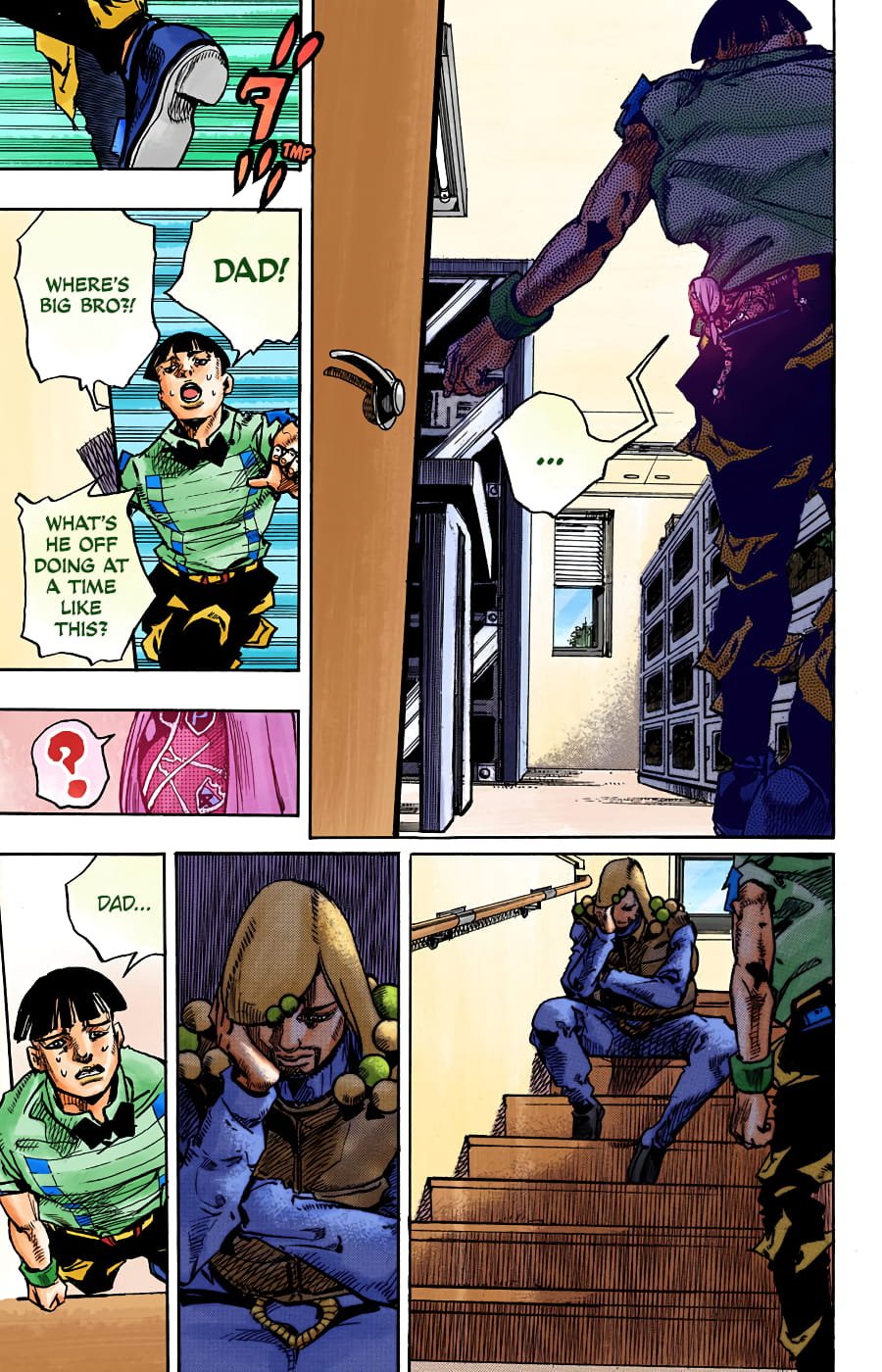 JoJo's Bizarre Adventure, Part 8: JoJolion Colored Manga