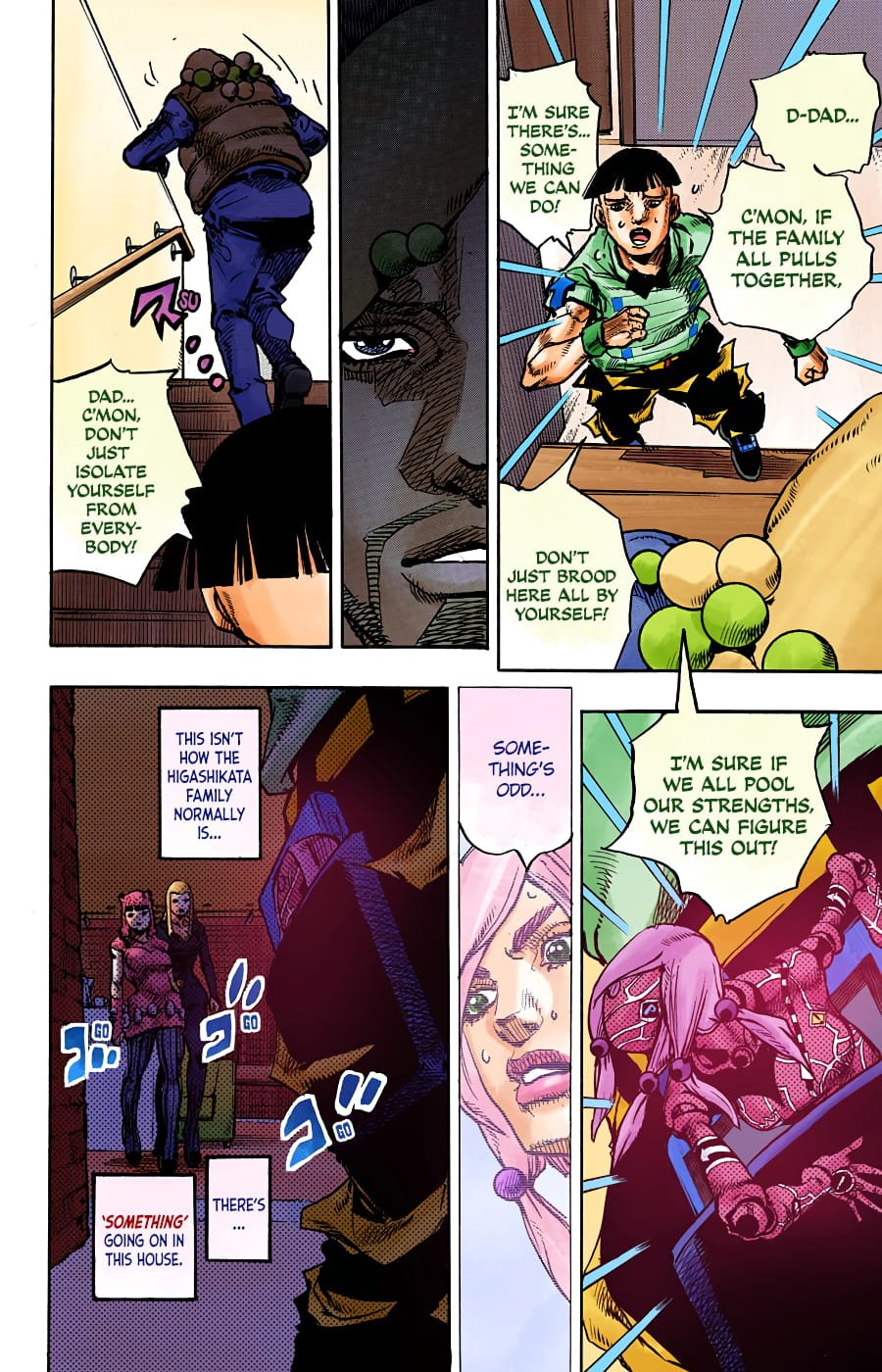 JoJo's Bizarre Adventure, Part 8: JoJolion Colored Manga