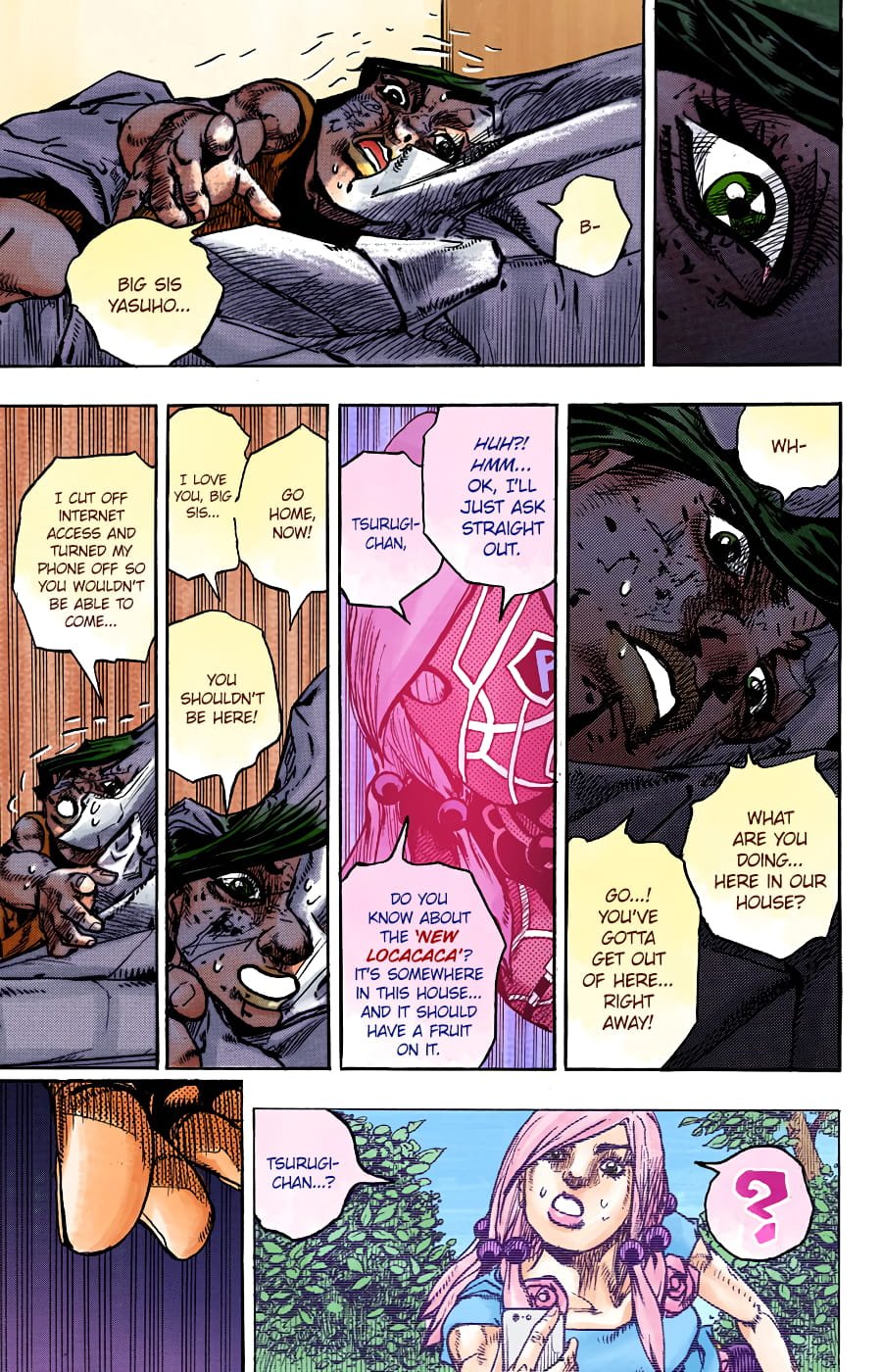 JoJo's Bizarre Adventure, Part 8: JoJolion Colored Manga