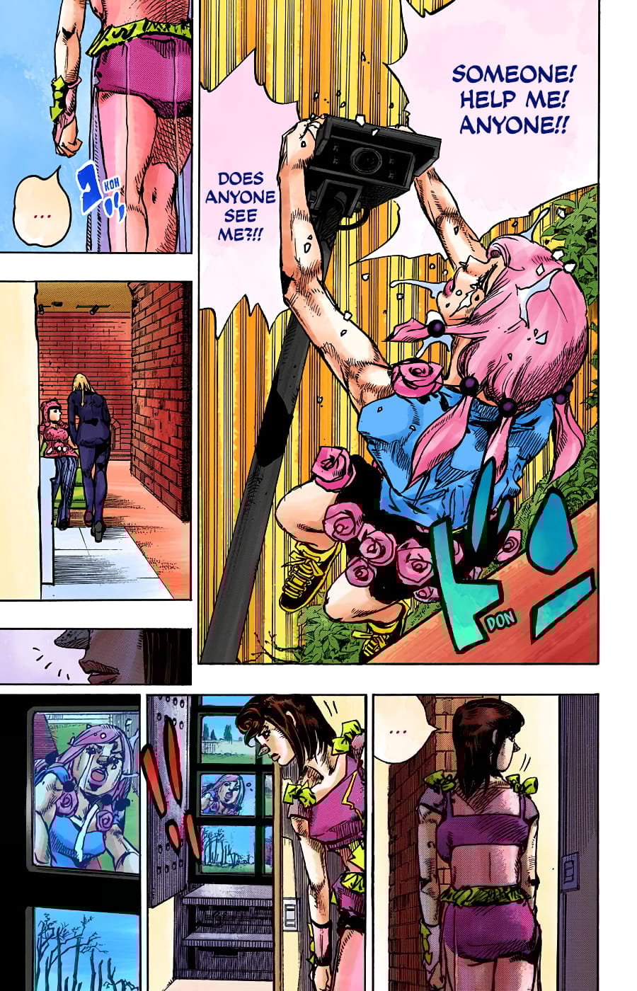 JoJo's Bizarre Adventure, Part 8: JoJolion Colored Manga