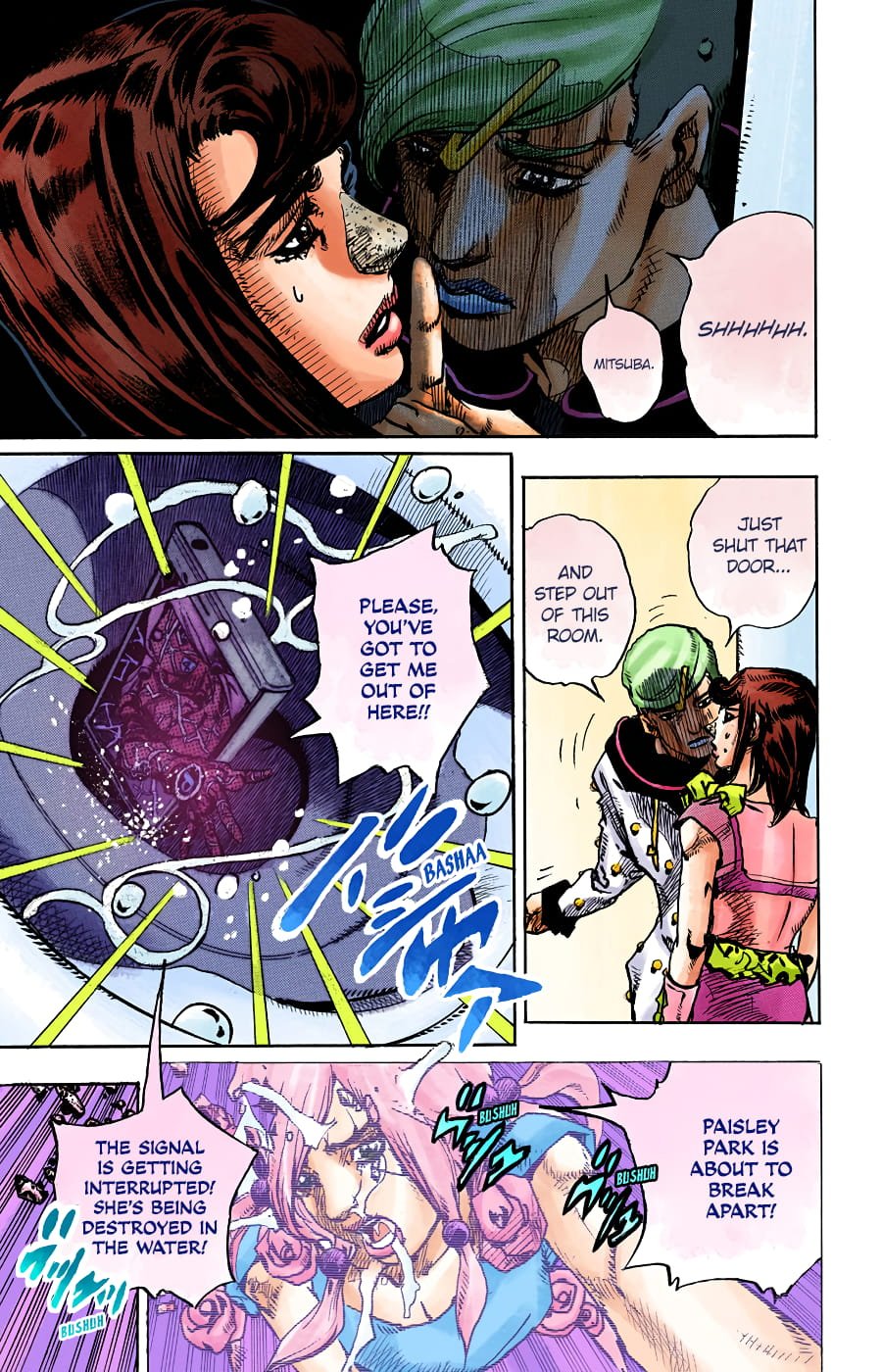 JoJo's Bizarre Adventure, Part 8: JoJolion Colored Manga