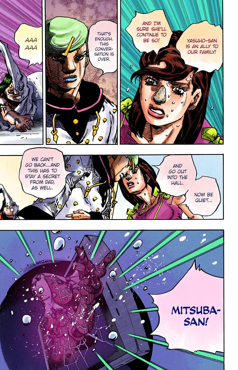 JoJo's Bizarre Adventure, Part 8: JoJolion Colored Manga