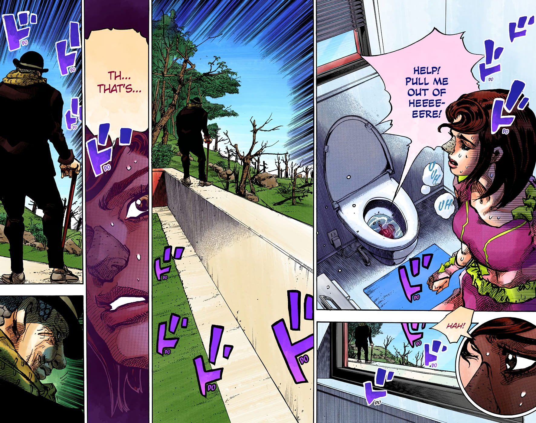 JoJo's Bizarre Adventure, Part 8: JoJolion Colored Manga