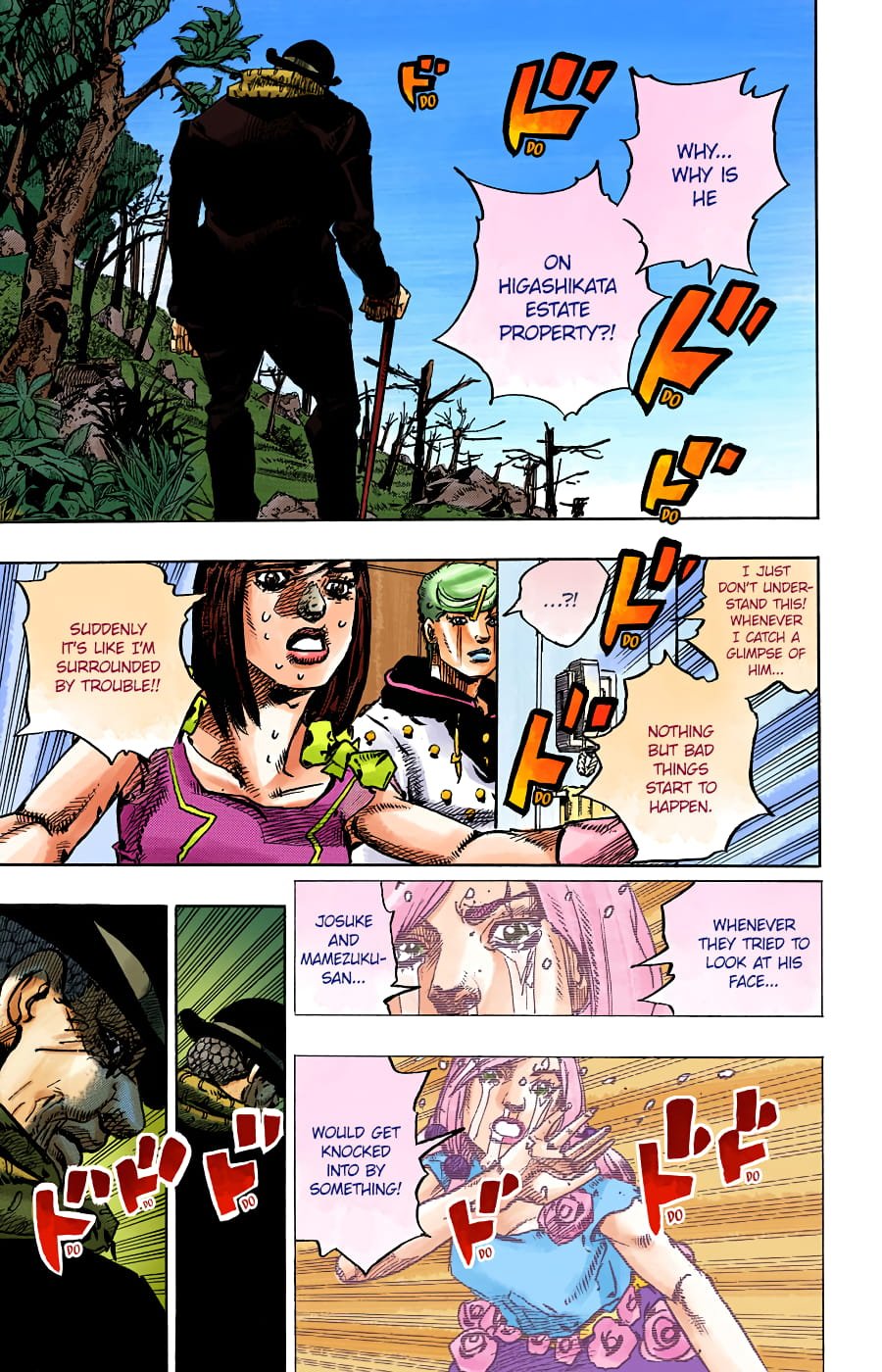 JoJo's Bizarre Adventure, Part 8: JoJolion Colored Manga