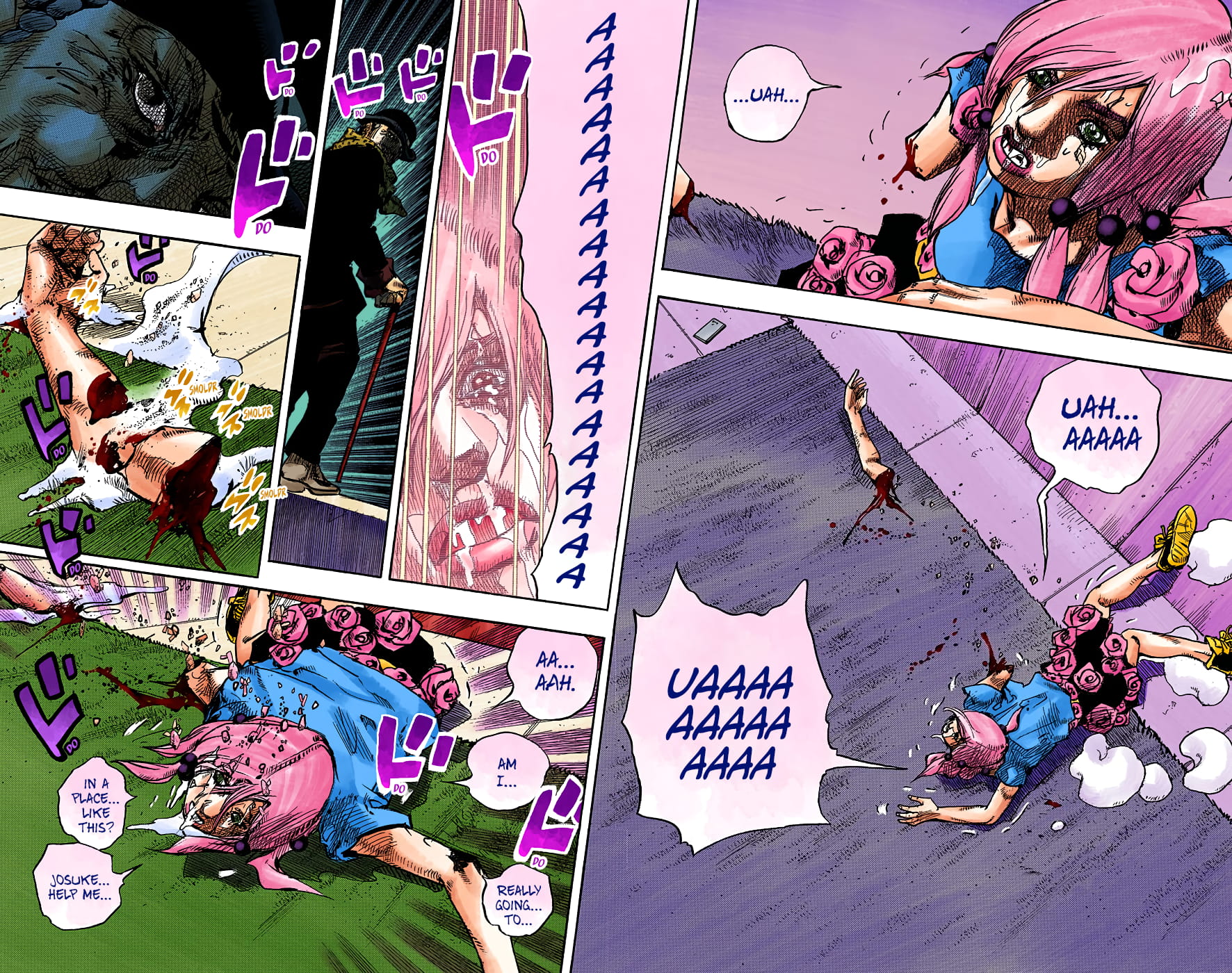 JoJo's Bizarre Adventure, Part 8: JoJolion Colored Manga