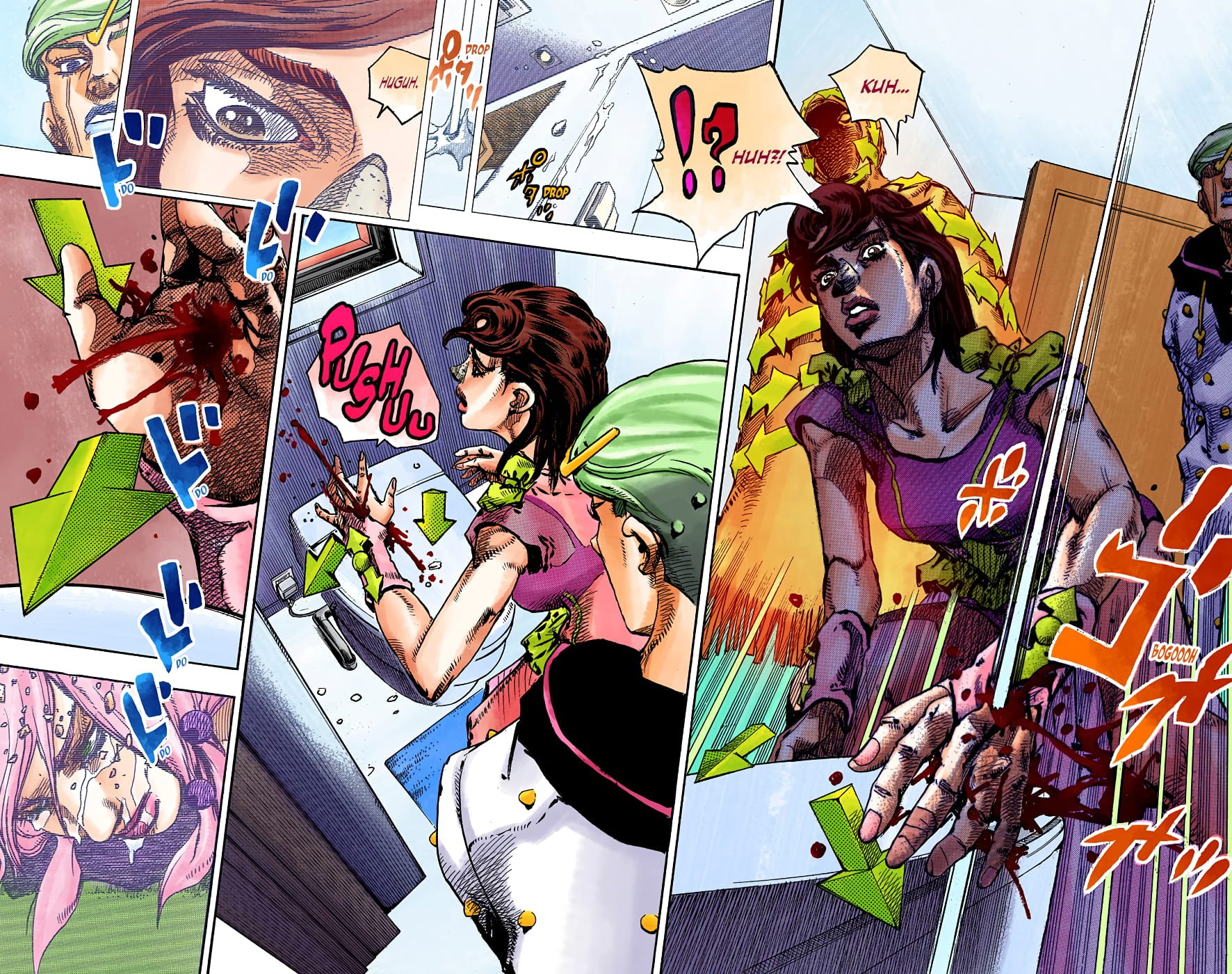 JoJo's Bizarre Adventure, Part 8: JoJolion Colored Manga