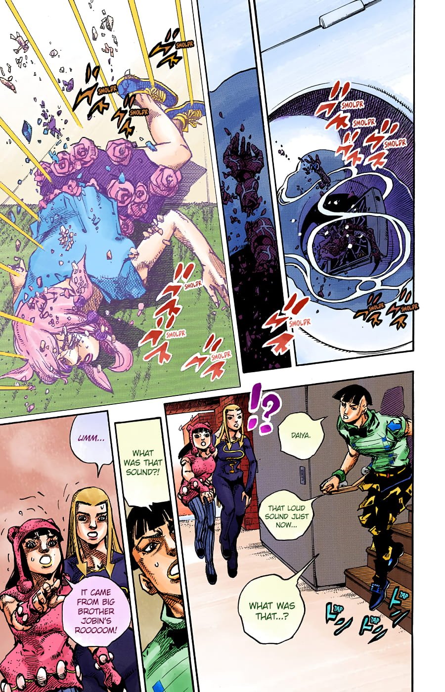 JoJo's Bizarre Adventure, Part 8: JoJolion Colored Manga