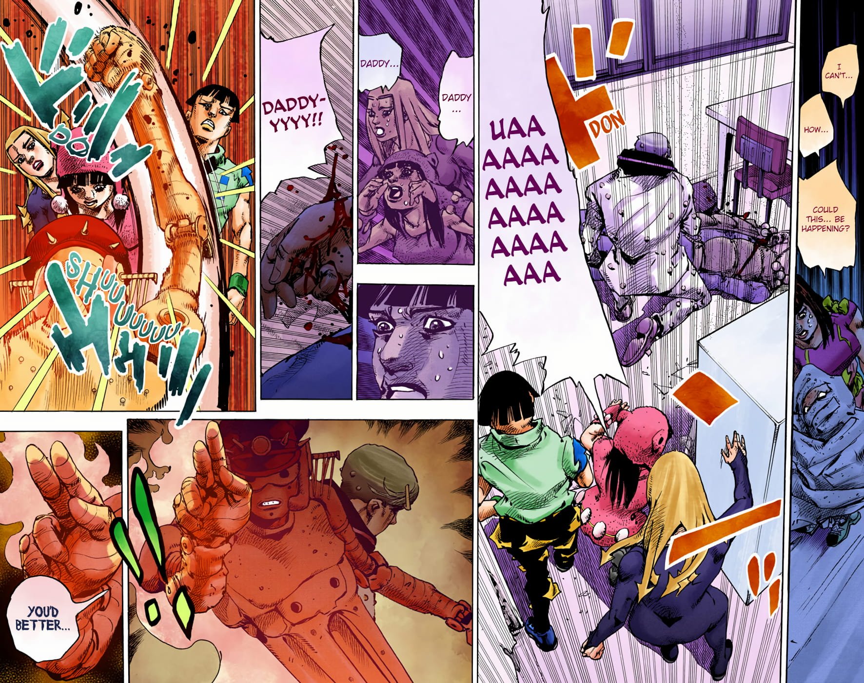 JoJo's Bizarre Adventure, Part 8: JoJolion Colored Manga
