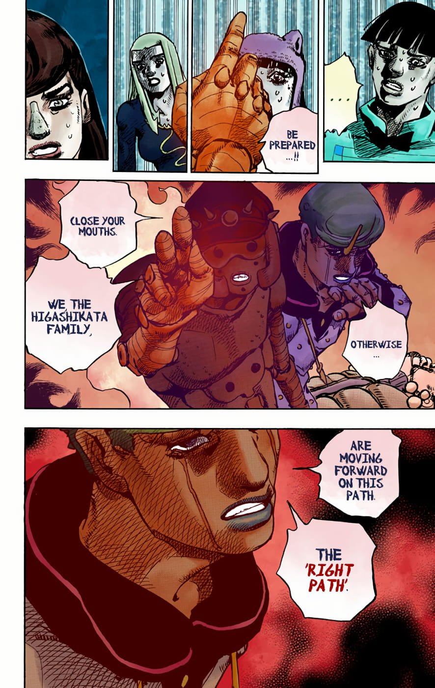 JoJo's Bizarre Adventure, Part 8: JoJolion Colored Manga