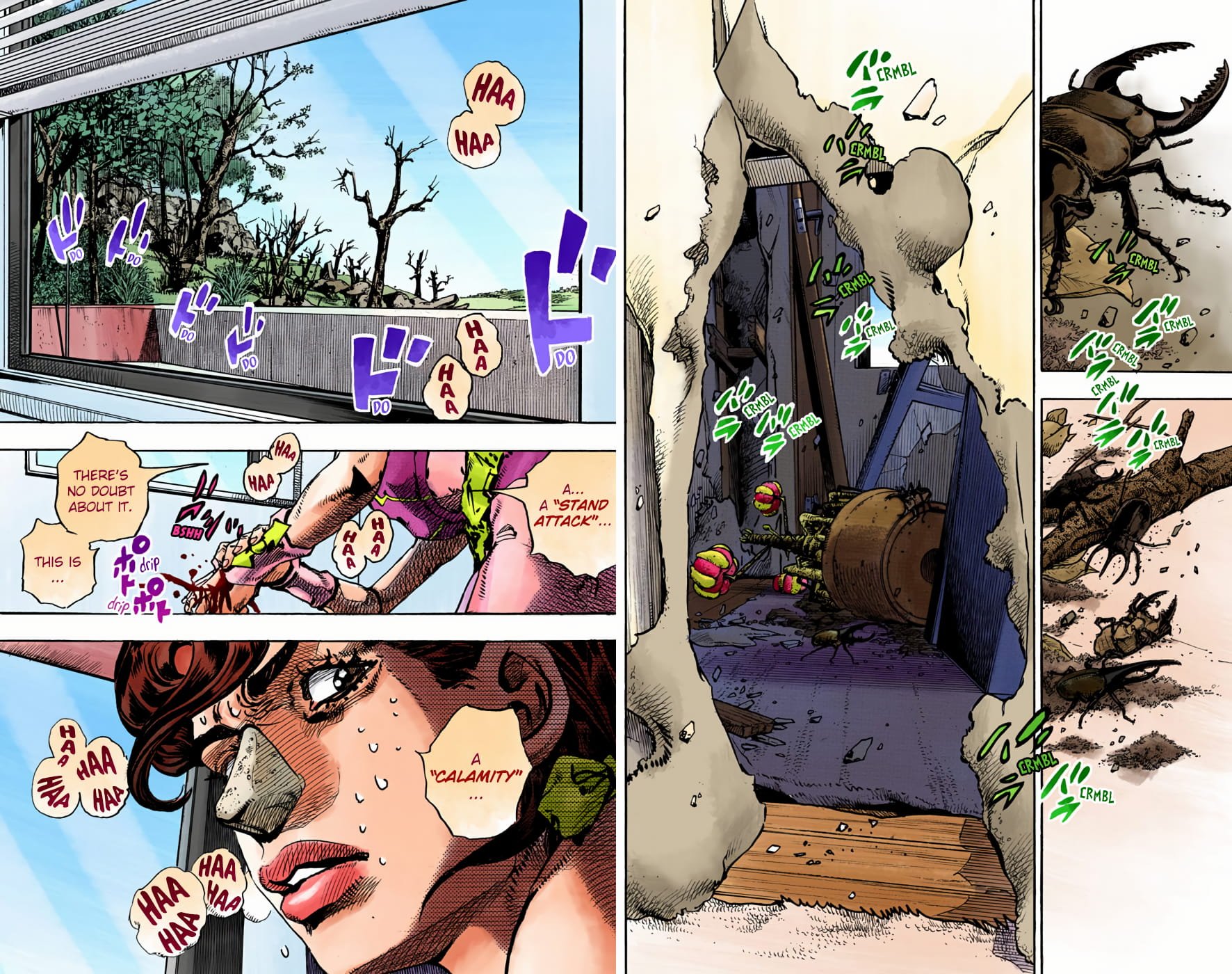 JoJo's Bizarre Adventure, Part 8: JoJolion Colored Manga