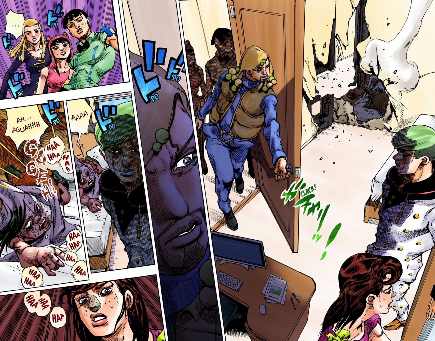 JoJo's Bizarre Adventure, Part 8: JoJolion Colored Manga